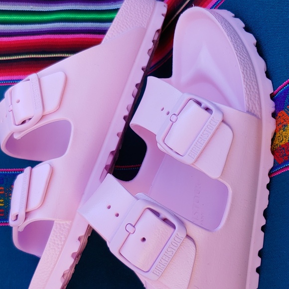 Birkenstock Arizona EVA Sandal Shoes in Fondant Pink Size EU 40 US 9 NWT - Picture 3 of 17